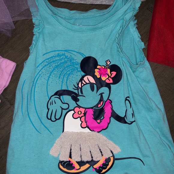 Minnie Mouse 2T toddler girls clothes. 9 items total all sold together as one. - Picture 5 of 10